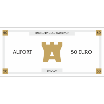 Aufort kinkekaart 50 €