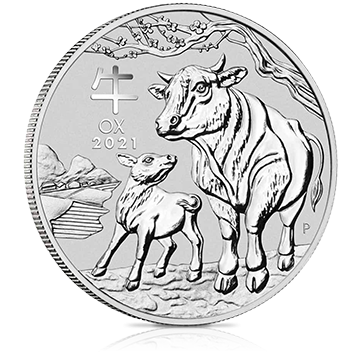 Австралийская серебряная монета серии «Буффало», 31,1 г (1 унция)