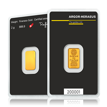 Kuldplaat 2,5 g