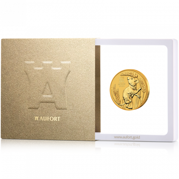 31,1 г (1 oz) золотая монета, в подарочной упаковке