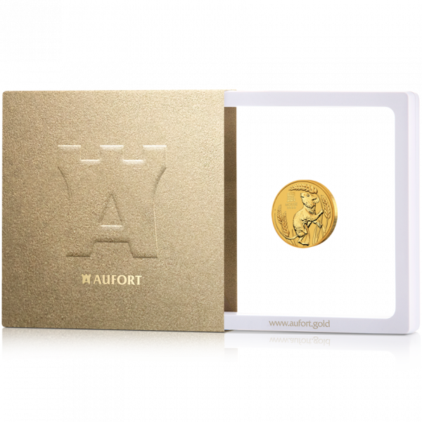 7,775 Gramm (1/4 Unze) Goldmünze in einer Geschenkbox