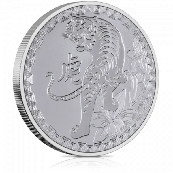 1 oz NIUE Silver Tiger Coin (2022)