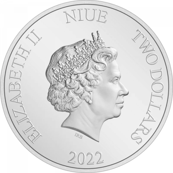 1 oz NIUE Silver Tiger Coin (2022)
