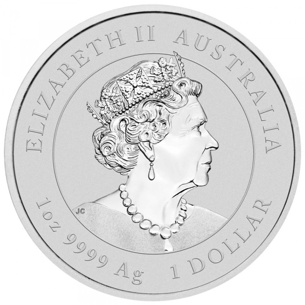 1 oz Australian Silver Rabbit Lunar Coin (2023)